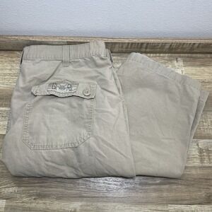 Girl Skateboards Ripstop Chino Pants Mens 38 Khaki 29" Inseam Made in USA *READ*